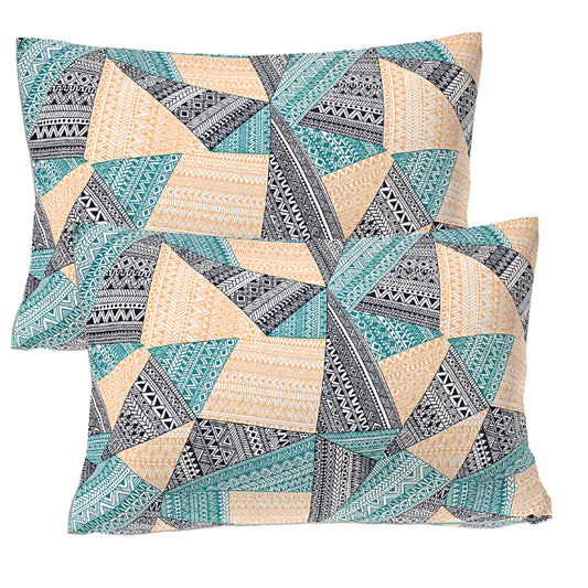 Geometric Mosaic Double Bed Sheet