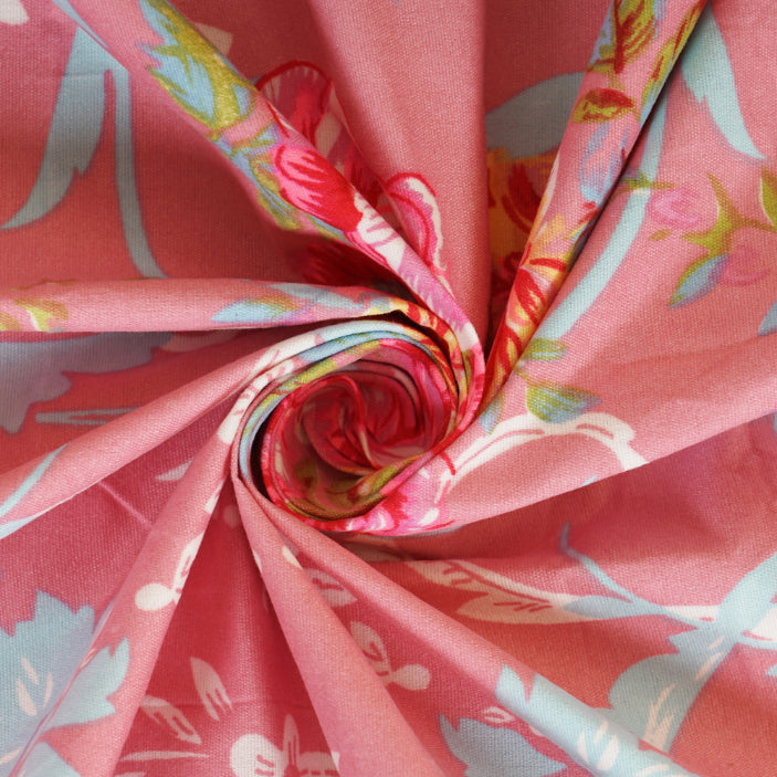 Enchanted Rose Garden Double Bed Sheet