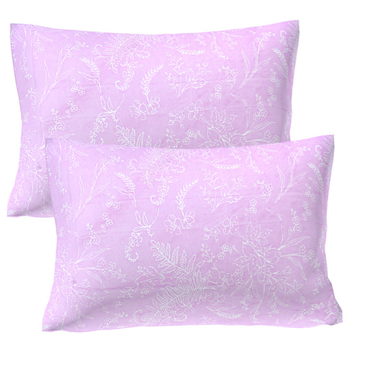 Lavender Meadow Double Bed Sheet