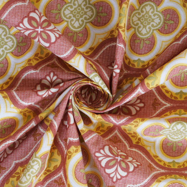 Regal Mughal Lattice Double Bed Sheet