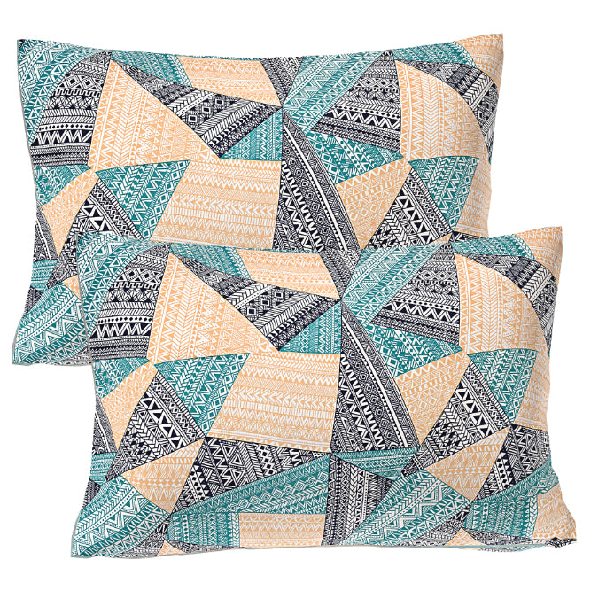 Geometric Mosaic Double Bed Sheet