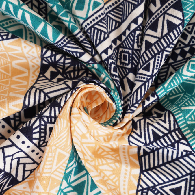 Geometric Mosaic Double Bed Sheet