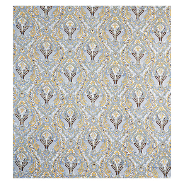 Classic Golden Paisley Double Bed Sheet