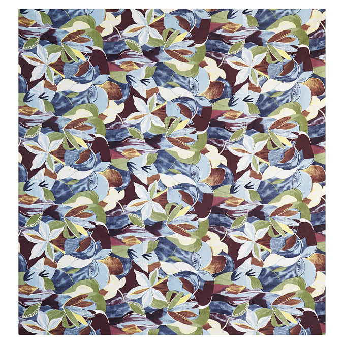 Botanical Abstract Double Bed Sheet
