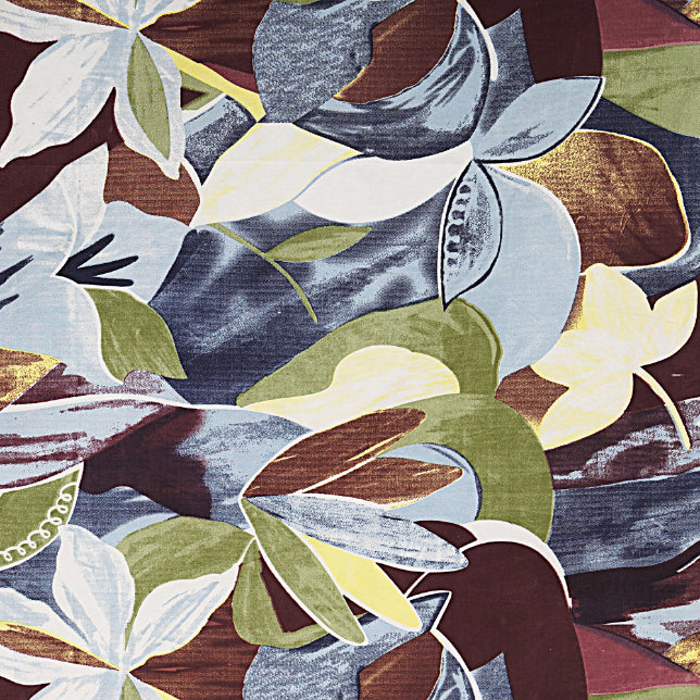 Botanical Abstract Double Bed Sheet