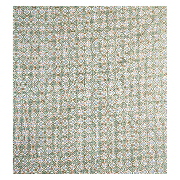 Mediterranean Tile Double Bed Sheet