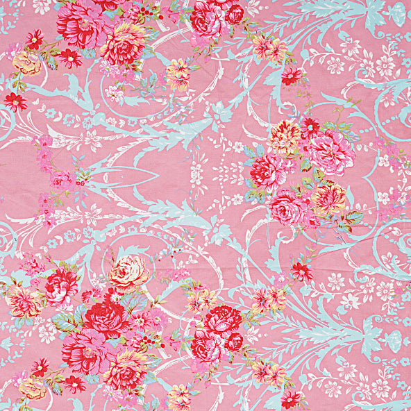 Enchanted Rose Garden Double Bed Sheet