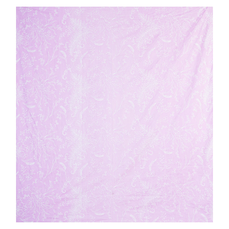 Lavender Meadow Double Bed Sheet