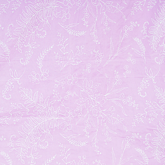 Lavender Meadow Double Bed Sheet