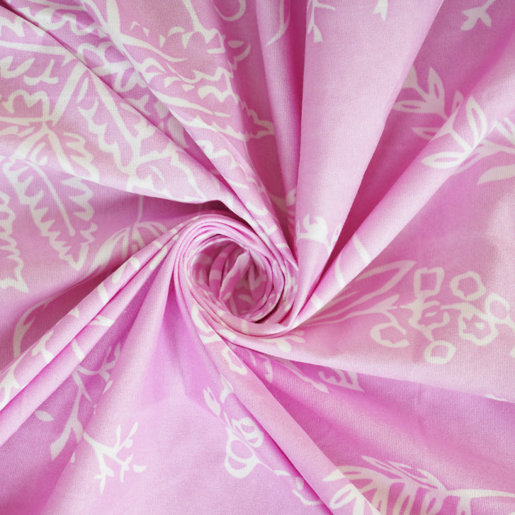 Lavender Meadow Double Bed Sheet