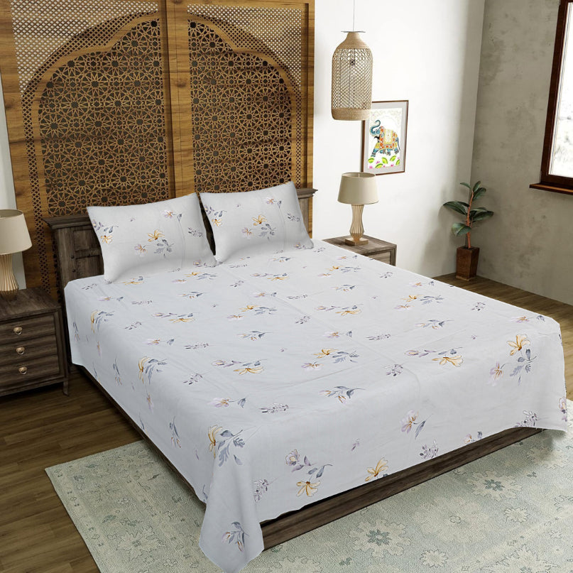 Autumnal Breeze Double Bed Sheet