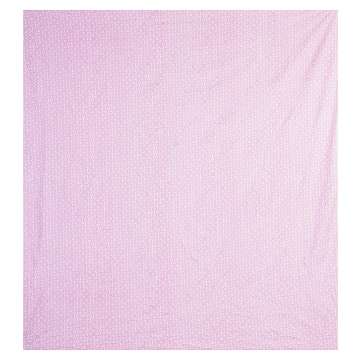 Pink Chevron Minimal Double Bed Sheet