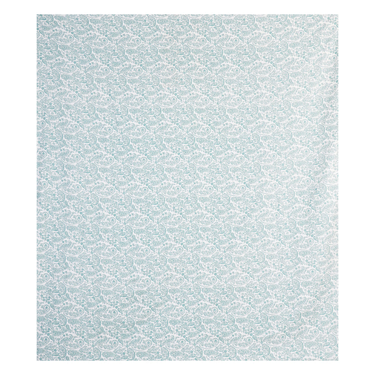 Mint Paisley Frost Double Bed Sheet
