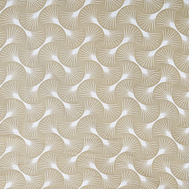 Golden Ginkgo Fan Double Bed Sheet