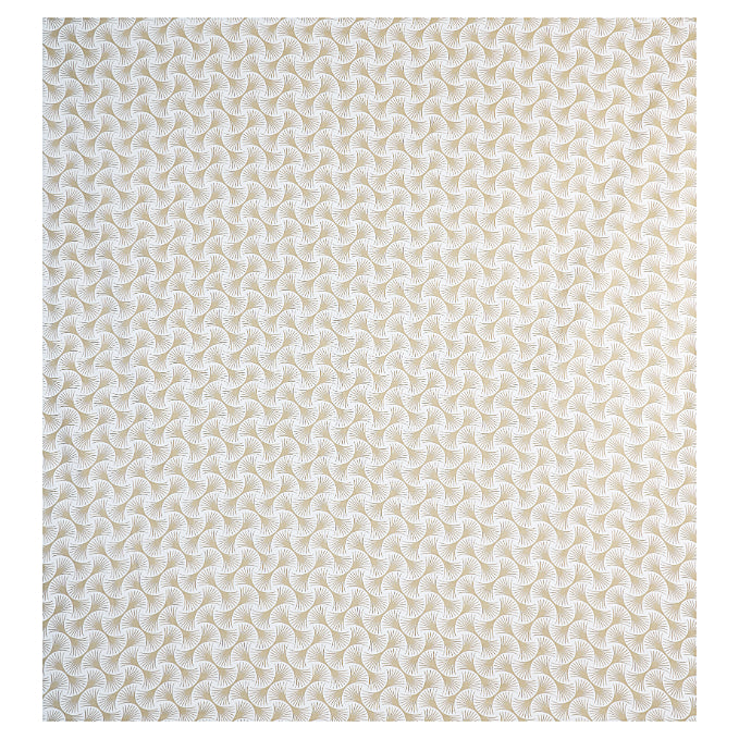 Caramel Shell Wave Double Bed Sheet