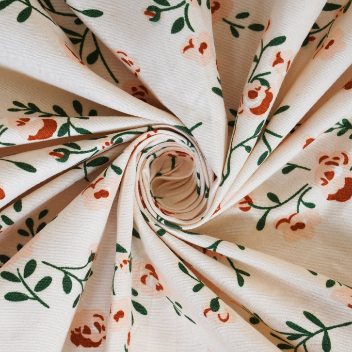 Midnight Blossom Spring Double Bed Sheet