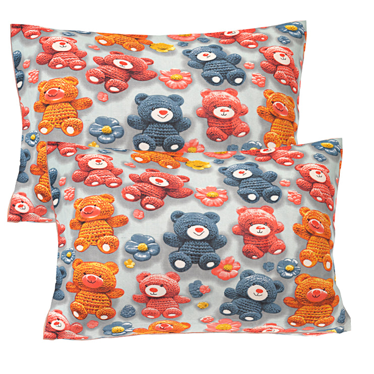 Teddy Bear Picnic Double Bed Sheet
