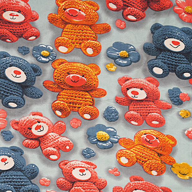 Teddy Bear Picnic Double Bed Sheet
