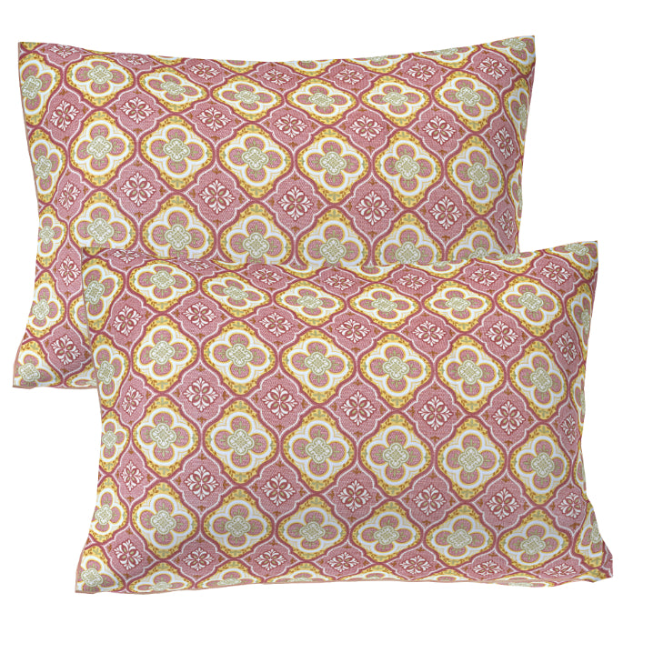 Regal Mughal Lattice Double Bed Sheet