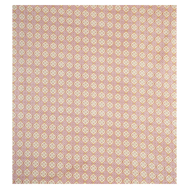 Regal Mughal Lattice Double Bed Sheet