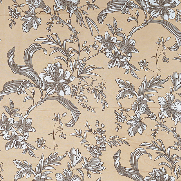 Sandstone Vintage Vine Double Bed Sheet