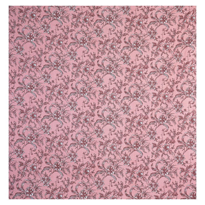 Rosewood Heritage Print Double Bed Sheet