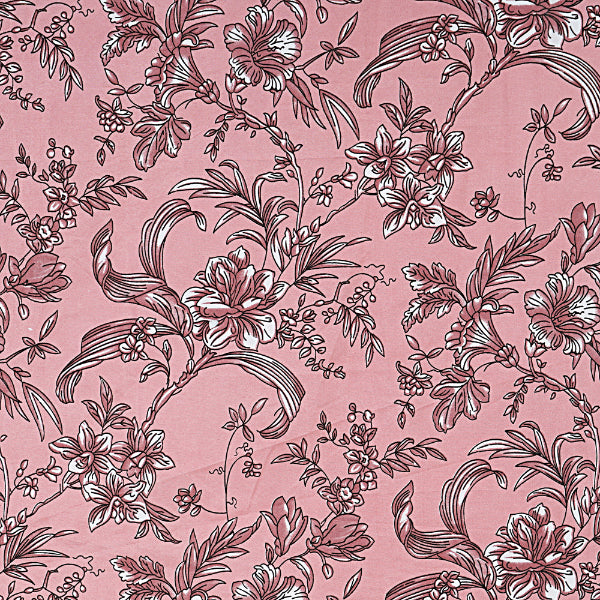 Rosewood Heritage Print Double Bed Sheet