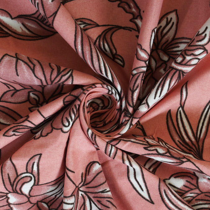 Rosewood Heritage Print Double Bed Sheet